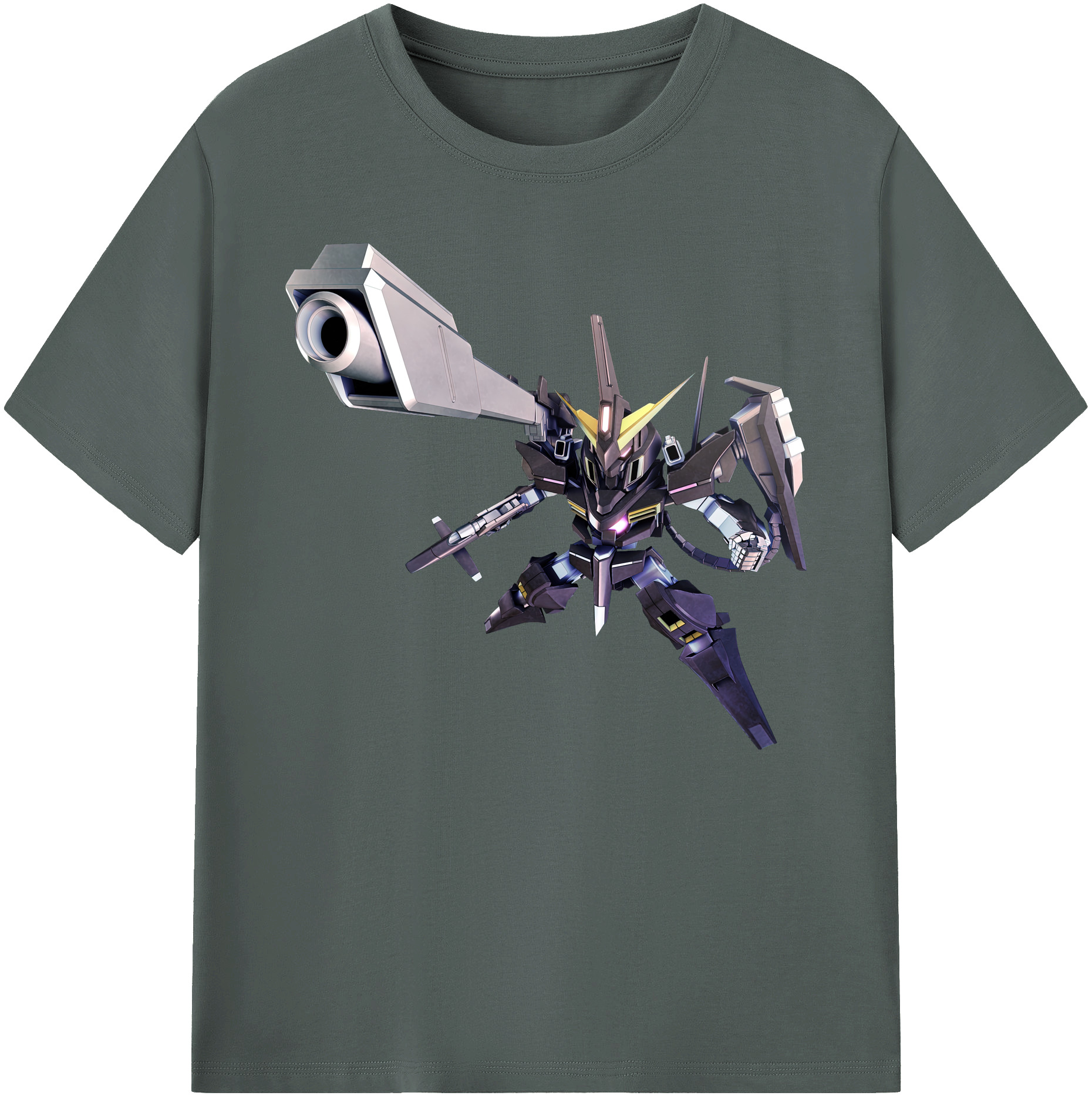 （画像用） 機動戦士ガンダム Mobile Suit Gundam 綿100％ メンズ半袖Tシャツ｜肌触りやわらか＆通気性